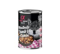 Alpha Spirit Albóndigas Cordero y Comino Para Perros 400 gr