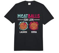 Albóndigas para La Vida Ama Cocinar Italiano Comida Italiana Albóndig Comfort Colors Adult Heavyweight T-Shirt