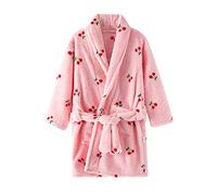 Albornoces Estampados para niños pequeños, bebés, niños y niñas, de Noche de Franela cálida con Capucha, Ropa de Dormir, Pijama cálido El De Anillos Body Hombre