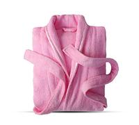 Albornoz 100% Toallas De Algodón Terry Robe Lovers Bata De Baño Suave Hombres Y Mujeres Nightrobe Ropa De Dormir Hombre Casual Hogar Suave Y Cómodo,9,SG