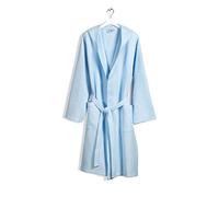 Albornoz con capucha en tejido de nido de abeja de Caleffi, para adulto, 100% de algodón