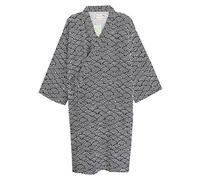 Albornoz de algodón para hombre, para mujer, kimono Yukata, kimono, pijama, bata, ligera, hasta la rodilla, bata de baño suelta, cómoda, funda de spa, cubierta de natación, con bolsillo