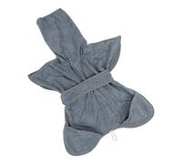 Albornoz de secado rápido para mascotas con cintura ajustable, ideal para perros grandes, tela absorbente cómoda para después del baño