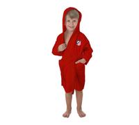 Albornoz del AT Madrid, Albornoz para Adultos y Niños, Regalos para Aficionados del AT Madrid, Regalo para Hombre, Niño, Padre, Chico, Chica, (FR/ES, Letras, M, Regular, Regular, ATMadrid)