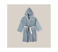 Albornoz Infantil Azul 100% algodón - Talla: 10-12 años