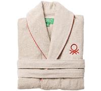 Albornoz M/L 360GSM 100% Algodón color Beige Rainbow Benetton