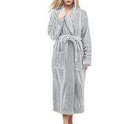 Albornoz Mujer Albornoz Ducha Batas Mujer 2Xl Microfibra Bata Algodon Bata Invierno Polar Sin Capucha Batas De Casa Verano De Baño Dressing Gown Women Algodon Larga Casa Invierno Con Cremallera Larga
