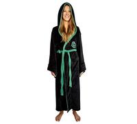 Albornoz negro con capucha de Harry Potter Slytherin House para hombre