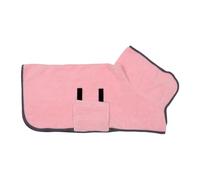 Albornoz para Gatos Toalla de Secado Rápido Perros - Capa Absorbente Microfibra Suave Cachorros | Manta To those Baño Botón Presión Mascotas | Envoltura Antiestrés Reduce Caída Pelo Peluquería Canina