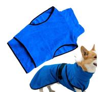 Albornoz para perro, albornoz de cachorro acogedor en movimiento - secado rápido súper absorbente suave toalla toalla de perro, batas de perro de fibra superfina para después del baño Bellv