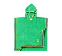 Albornoz Poncho De Niño 65x65 cm 380 Gsm 100% Algodón Verde Kids