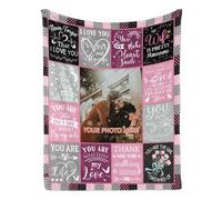Albrayst Manta para el día de San Valentín con imagen - You are My Love - Regalos de cumpleaños para esposa de parte del marido, para ropa de cama, sofá y viajes, 76.2 x 101.6 cm