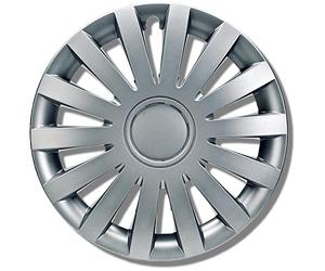 Albrecht 17 pulgadas plata Embellecedores para llantas de acero, Embellecedores de ruedas Wind Made in EU - Sólo genuino en el embalaje de Albrecht