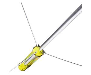 Albrecht 6348 - Antena básica CB (550 cm, 1000W, para edificios, 6348)