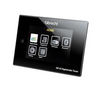 Albrecht DR53, Dab+/FM sintonizador de Radio Digital, 27251, con Pantalla a Color de 4 Pulgadas para conectar al Sistema estéreo, Incluye Mando a Distancia