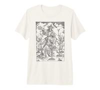 Albrecht Durer Vintage The Flaming Sword Camiseta Premium