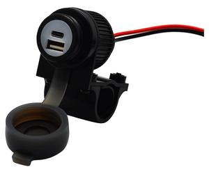 ALBRECHT Enchufe a bordo USB doble Albrecht CONEXIÓN ESTÁNDAR A BORDO