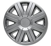 Albrecht tapacubos 16 Pulgadas Plata para Llantas de Acero - Tapacubos Cosmos de plástico Barnizado - Duradero en el Embalaje Original de Albrecht