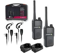Albrecht tectalk worker 3 2 29825 pmr - juego de 2 radios manuales, co