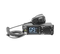 Albrecht Transceptor CB AE6390 12 V/24 V 4 Watt Am FM | Pantalla de 2,4 pulgadas, ASQ, S-Meter, Scan, RF Gain, VOX, 12/24 V, marco de montaje DIN, camión, coche, homologación ECE