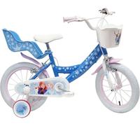 albri 16 Pulgadas, Bicicleta Frozen Niño, Azul