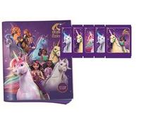 ALBUM + 5 sobres UNICORNIO Colección de 2026 son cromos (de pegar) de la serie de TV