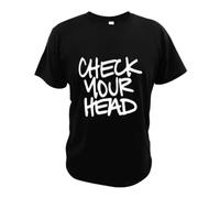 Album Check Your Head T-Shirt Beastie Boys Alternative Rock Hip Hop T-Shirt Premium Cotton Top