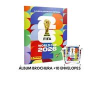 Álbum Copa Do Mundo 2026 Capa Brochura + 10 Envelopes FIFA Word Cup 2026