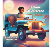 Album da colorare per bambini dai 2 anni: Un mondo pieno di avventure da colorare! Un viaggio entusiasmante tra tantissimi mezzi da scoprire e ... sportivi come skate, kitesurf e jet ski!