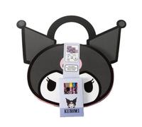 Álbum de Actividades para Colorear Kuromi Hello Kitty Niña - Set Creativo Licencia Oficial Sanrio con Láminas para Pintar, Pegatinas y Ceras de Colores, Talla Única, Manualidades y Regalo