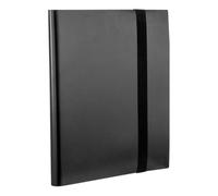 Álbum de Almacenamiento de Fichas de Juego, 360 Unidades, Negro | PP, Bolsillos Transparentes y Costuras Selladas, Protección Resistente al Agua, para Coleccionistas y Álbumes