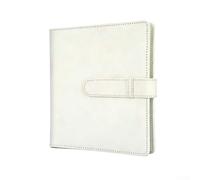 Álbum de almacenamiento de fotos de 2 x 3 pulgadas, diseñado para recuerdos de boda, historia familiar, documentación de viaje, hitos del bebé y celebraciones (blanco)