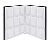 Álbum de Cartas Coleccionables, Álbum Colección Tarjetas Compatible con Pokémon,YuGiOh, GX EX, 40 páginas y 360 Tarjetas Transparente Titular de la Tarjeta Libro Regalo para Niño Niñas