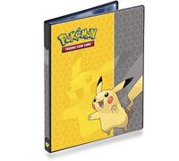 Álbum De Cartas De Comercio PIKACHU De 4 Bolsillos POKEMON (AMARILLO/GRIS)