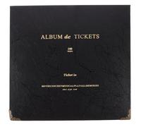 Álbum De Colección De Boletos Multifuncional Álbum De Tickets Portátil Para Viajes Organizador De Tarjetas Y Recuerdos Libro De Almacenamiento De Entradas Y Fotos Diseño Y Práctico