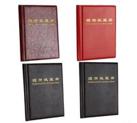 Álbum de colección de monedas para 36 piezas, elegante diseño de caja redonda, perfecto para mostrar tus tesoros (negro)