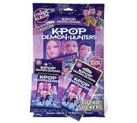 Álbum de cromos K-Pop Demon Hunters + 2 mazos de cromos (50 cromos en total) - Colección de cromos K-Pop Demon Hunters