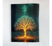 Álbum de crónica familiar - Diario genealógico, generaciones Archivo | Libro de recuerdos históricos con páginas de tabla genealógica, obra de historia decorativa en elegante encuadernación para sala