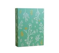 Álbum de fotos 4×6, 300 con área escritura Libro ilustrado grande cubierta papel artesanal adecuado for bodas y viajes para Foto(Color 1)