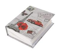 Álbum de fotos 4D grande de 6 pulgadas, 100 hojas de papel para álbumes de recortes, álbumes de recortes familiares para bebés, álbumes de recortes, fotos de boda, manualidades, Torre Eiffel