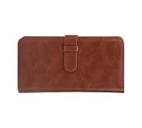 Álbum de Fotos Álbum de Fotos de 80 Bolsillos Funda de Cuero PU Grabación Álbumes de Fotos de Bebés para SQ1 / SQ20 / SQ10 / SQ6 / SP-3 Libro de Fotos Familiar Álbumes de Fotos Horizontales (Marrón)