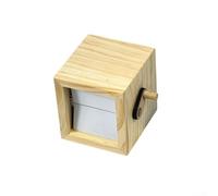 Álbum de fotos, caja de madera, álbum de fotos de madera con capacidad para hasta 16 fotos con diseño abatible para una fácil actualización, para recuerdo ideal para recuerdos de familiares, parejas y