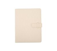 Álbum de fotos con 128 bolsillos para Mini 12 11, páginas de álbum de cámara instantánea, coleccionista de tarjetas, álbum de fotos Vintage (Ola blanca cremosa)