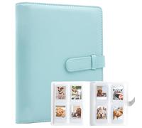 Álbum de Fotos con 256 Bolsillos para Fujifilm Instax Mini LiPlay 11 12 9 8+ 8 7S Cámara instantánea, Portafotocartas para Impresora de cámara instantánea Polaroid (Azul Zafiro)