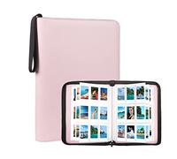 Álbum de fotos con 540 bolsillos para Fujifilm Instax Mini 12 11 9 8+8 7+40 LiPlay EVO Cámara instantánea, Polaroid Snap/Snap Touch/PIC-300P/Z2300/ SocialMatic Zip Impresora instantánea (Rosa)