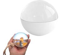 Álbum de fotos con pantalla digital de cristal ultrasonido 3D, regalo personalizable con pantalla electrónica, esfera de visualización de video de bricolaje, tamaño de 2.7 pulgadas