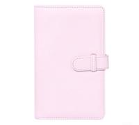Álbum de fotos de 108 bolsillos para Fujifilm para Instax Mini 13, libro de piel sintética con transparente para páginas, viajes para amigos y familiares (rosa)