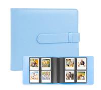 Álbum de fotos de 256 bolsillos para cámara instantánea Polaroid Go, álbumes de fotos de piel vegana de alta calidad para cámara y película Polaroid Go, álbum de fotos portátil con capacidad para 256