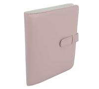 Álbum de Fotos de 256 Bolsillos para Fotos de 3 Pulgadas, PU PVC de Gran Capacidad para álbum de Lino de Aniversario de Boda Familiar, Fotos Horizontales y Verticales, Fotos de 3 (Rosa)