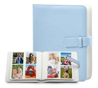 Álbum de Fotos de 256 Bolsillos para Fujifilm Instax Mini 12/11/9/8/7 Mini Album Fotos para Papier Photo Polaroid Zink/Papier Photo Kodak Zink(19 * 21 * 2.6cm)